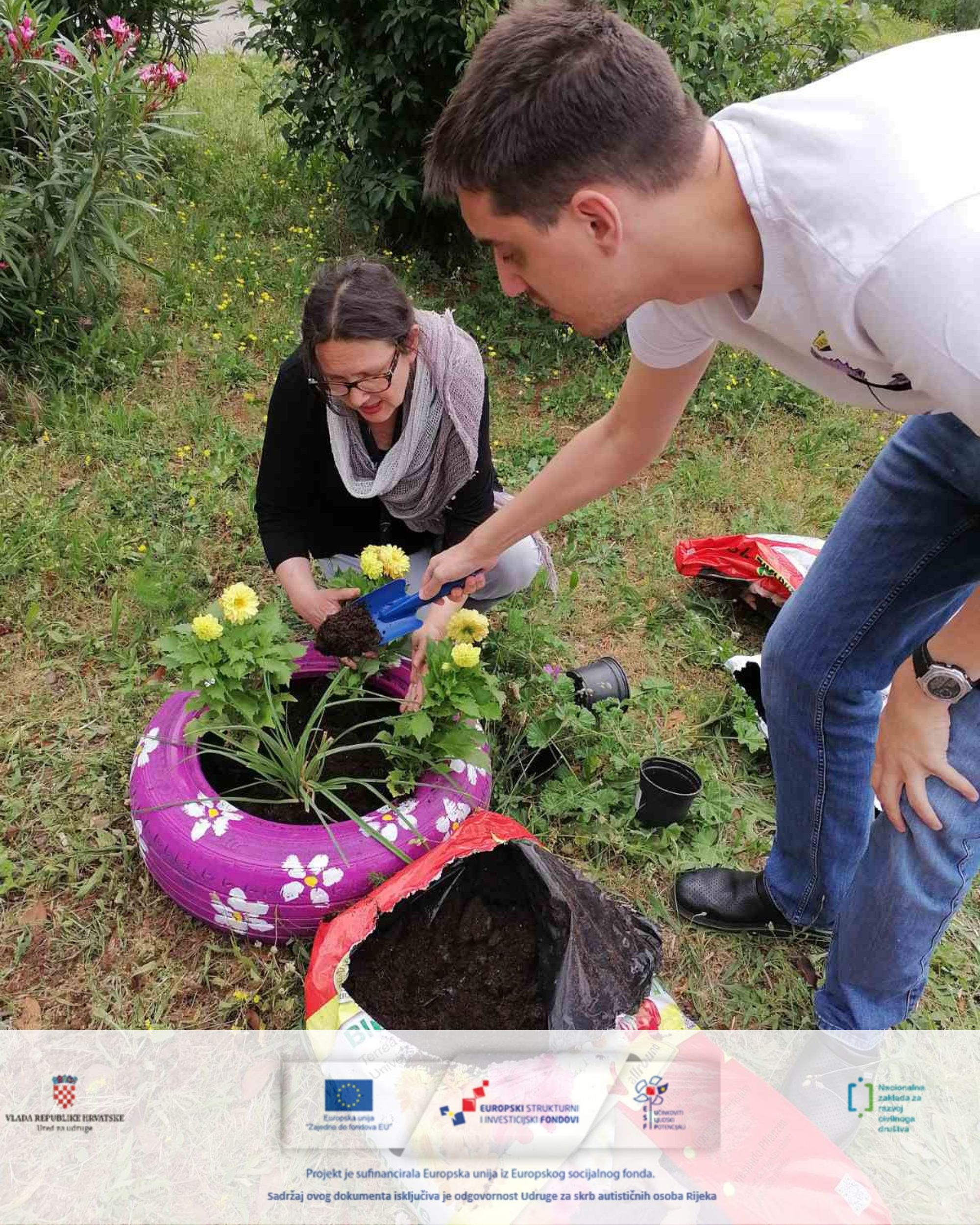 6-4 Radionica izrade ukrasnih vaza za cvijeće održana 31.5.2023. - ESF projekt UP.04.2.1.11.0453
